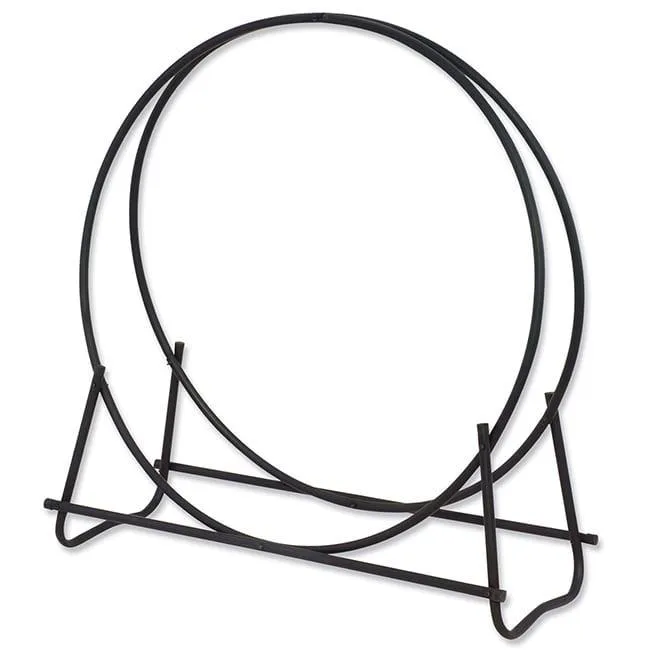 UniFlame Black 40" Diameter Tubular Log Hoop 43" High (9 lbs.), photo 2 of 2