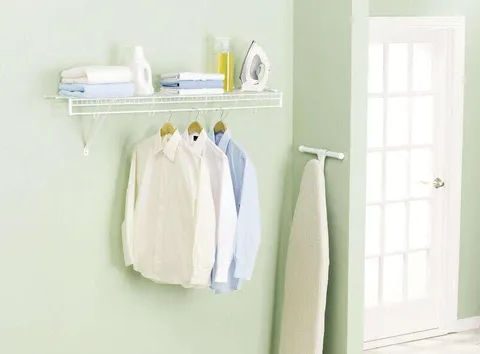 Rubbermaid 48 in high · 12 in wide · 48 in long Steel Free Slide Shelf Kit 1 pk