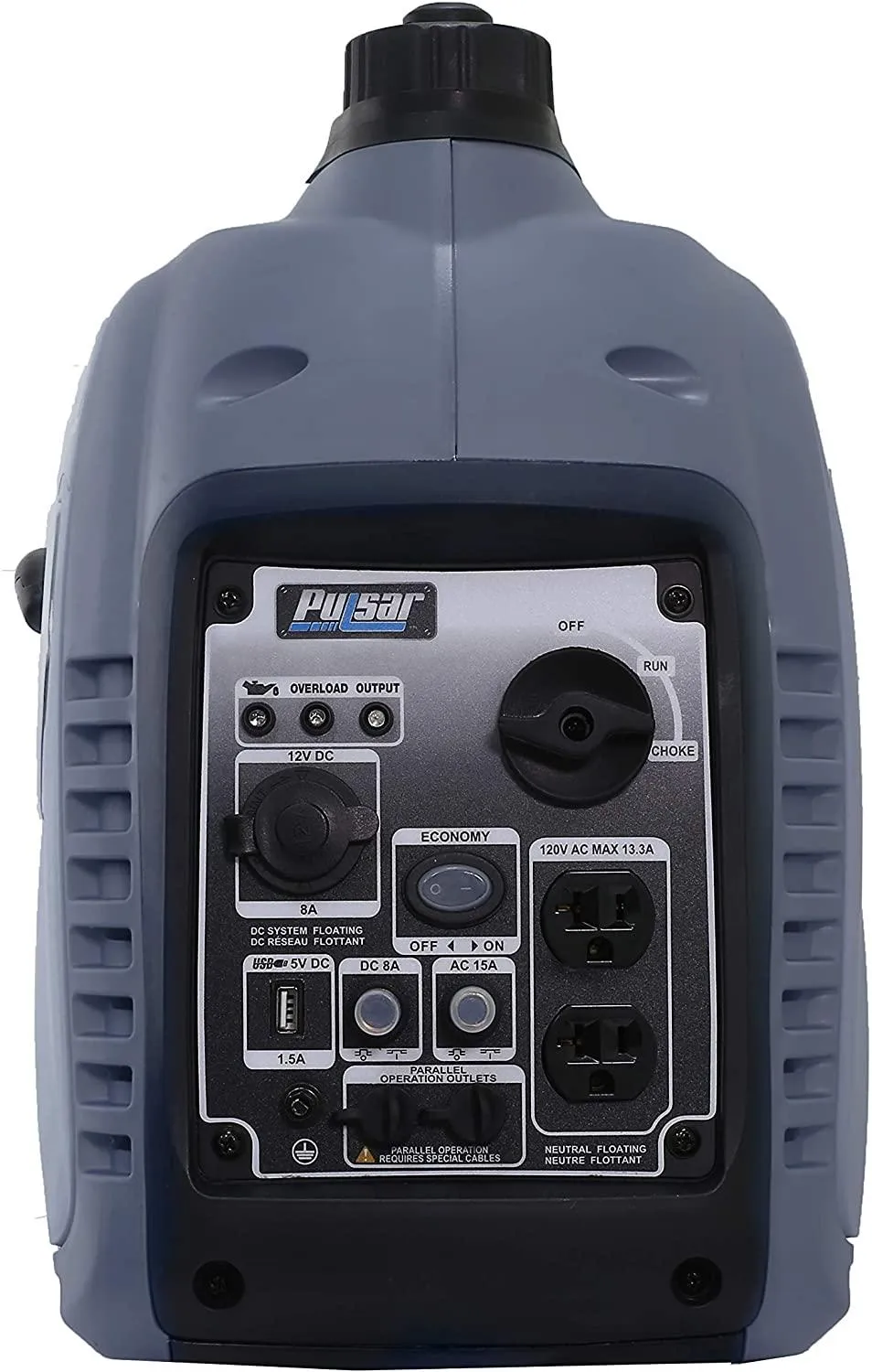 Pulsar 2300 peak watts/1800 running watts Portable Gas-Powered Quiet Inverter Generator with USB Port, photo 2 of 6