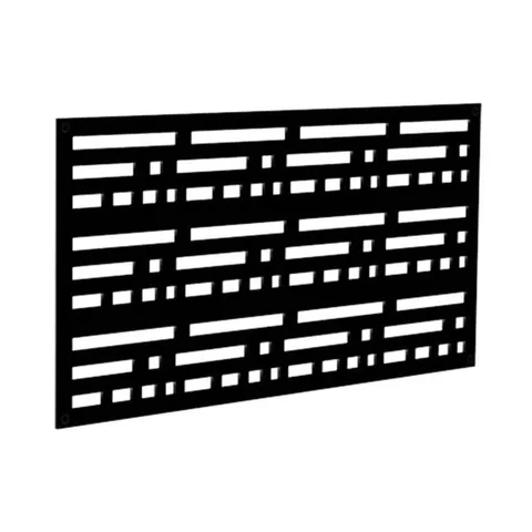 Morse 2 ft wide · 4 ft long Black Polymer Screen Panel