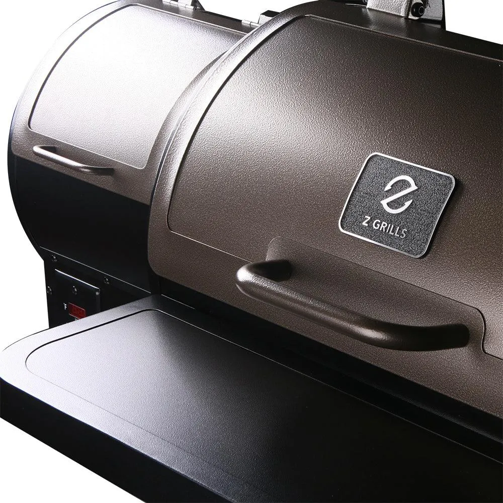 Z GRILLS Wood Pellet BBQ Grill and Smoker with Digital Temperature Controls and Free Patio Cover, photo 4 of 10