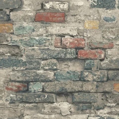 Brick Alley Peel & Stick Wallpaper