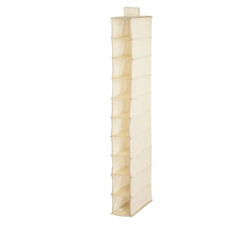 Honey-Can-Do 54 in high · 6 in wide · 12 in long Canvas Hanging Vertical Closet Organizer 1 pk