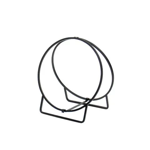 Wrought Iron Wood Hoop