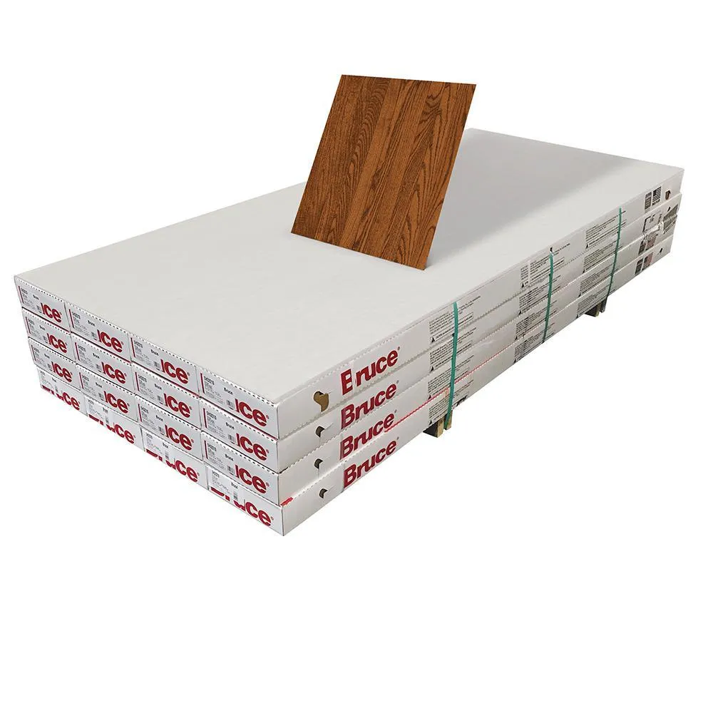 Bruce American Originals Natural Oak 3/4 in. T x 3-1/4 in. W x Varying L Solid Hardwood Flooring (352 sq. ft. / pallet), photo 5 of 5