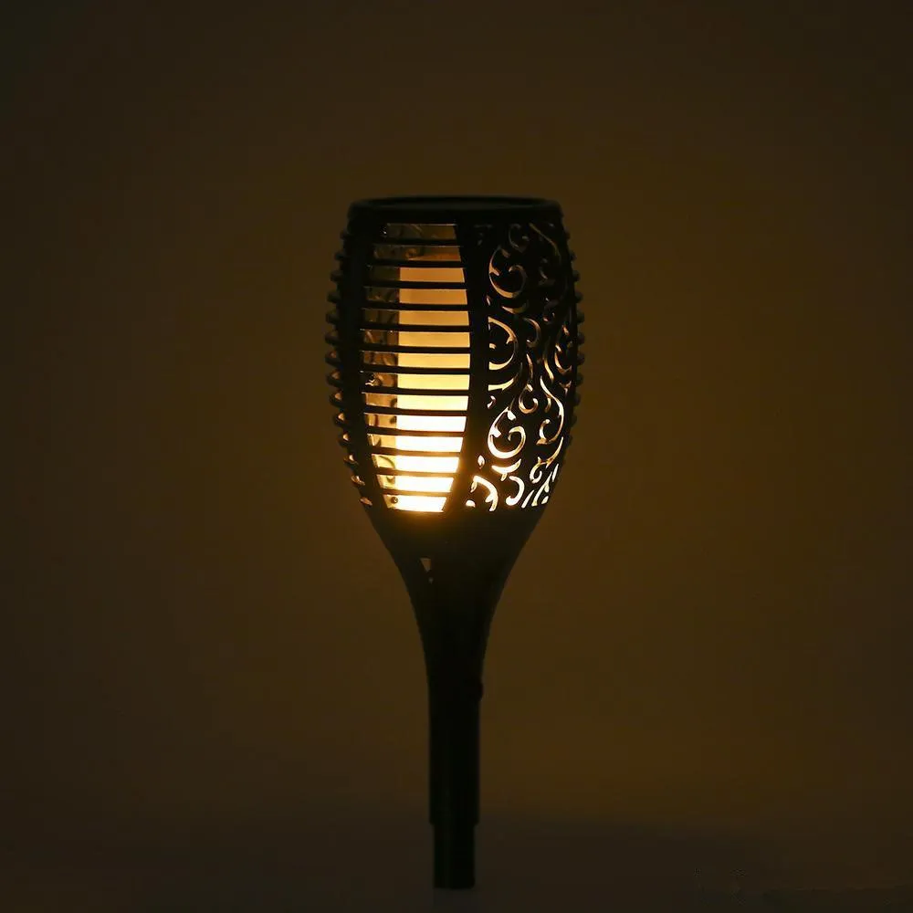 Anself Solar Power Torch Light Outdoor Landscape Garden Street Lights Waterproof Decorative Lamp, photo 7 of 7