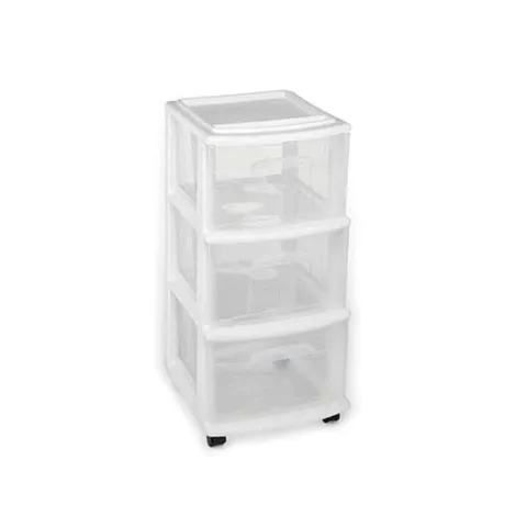 Homz 25.5 in high · 14.25 in wide · 12.5 in deep Stackable Drawer Organizer