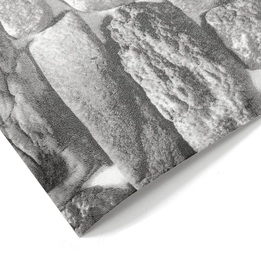HALLOLURE Wall Décor Wallpaper Hadrian Stone Wall Peel & Stick Wallpaper Waterproof for Home Design and Room Decoration, Large Size 10m x 0.53m / 393.7'' x 21'', photo 6 of 7