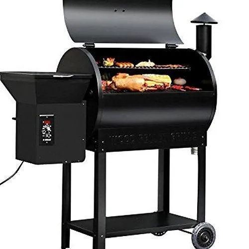 Portable Party Wood Pellet BBQ Grill & Smoker 700 Cooking Area 8-in-1 Grill, photo 7 of 12