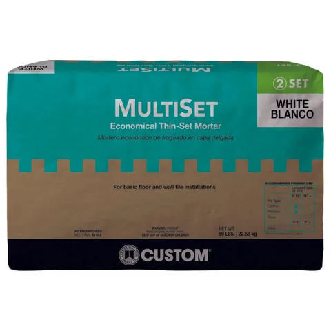 MultiSet White Thin-Set Mortar 50 lb