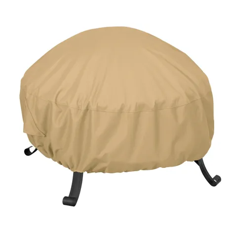 Terrazzo Water-Resistant 30 Inch Round Fire Pit Cover