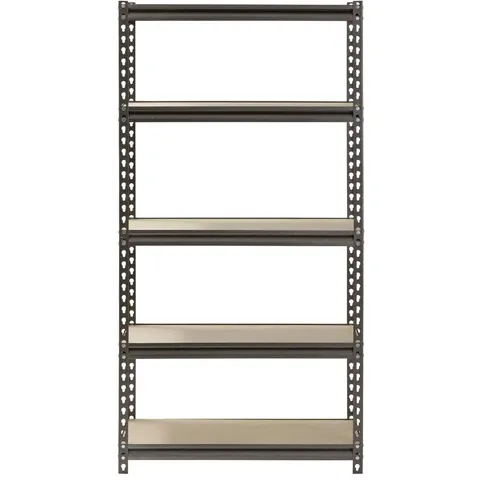 5-Shelf Steel Shelving, Silver-Vein, 12 in deep · 30 in wide · 60 in high