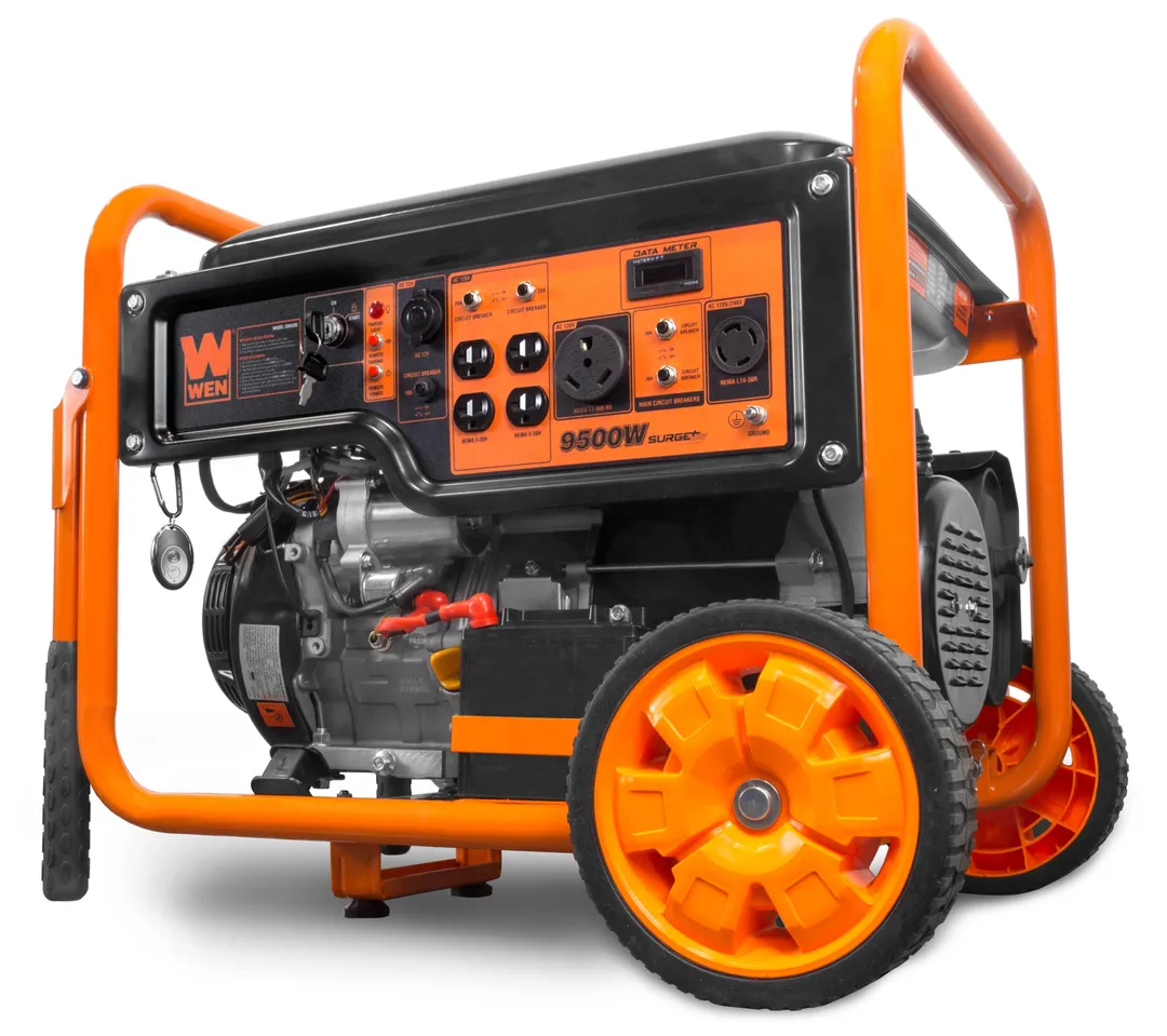 WEN 9500-Watt 420cc Transfer Switch and RV Ready 120V/240V Portable Power Generator with Remote Electric Start, CARB Compliant, photo 2 of 5