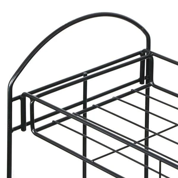 2-Tier Metal Plant Stand Plant display stand Shelf for House/ Patio/Yard/Garden, photo 4 of 9