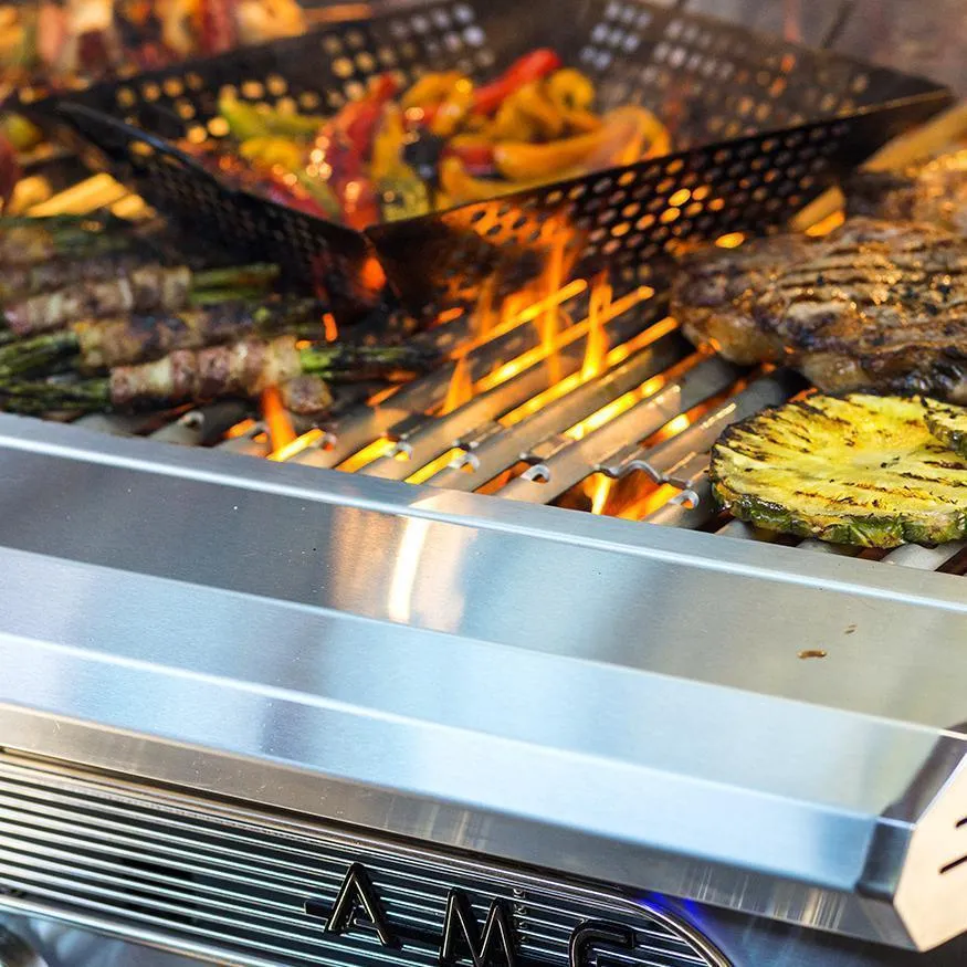 American Muscle Grill  American Muscle Grill Kit/Package Freestanding Dual Fuel Wood / Charcoal / Gas Grill, 36-Inch,, photo 8 of 9