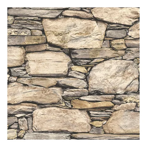 Hadrian Stone Wall Peel & Stick Wallpaper
