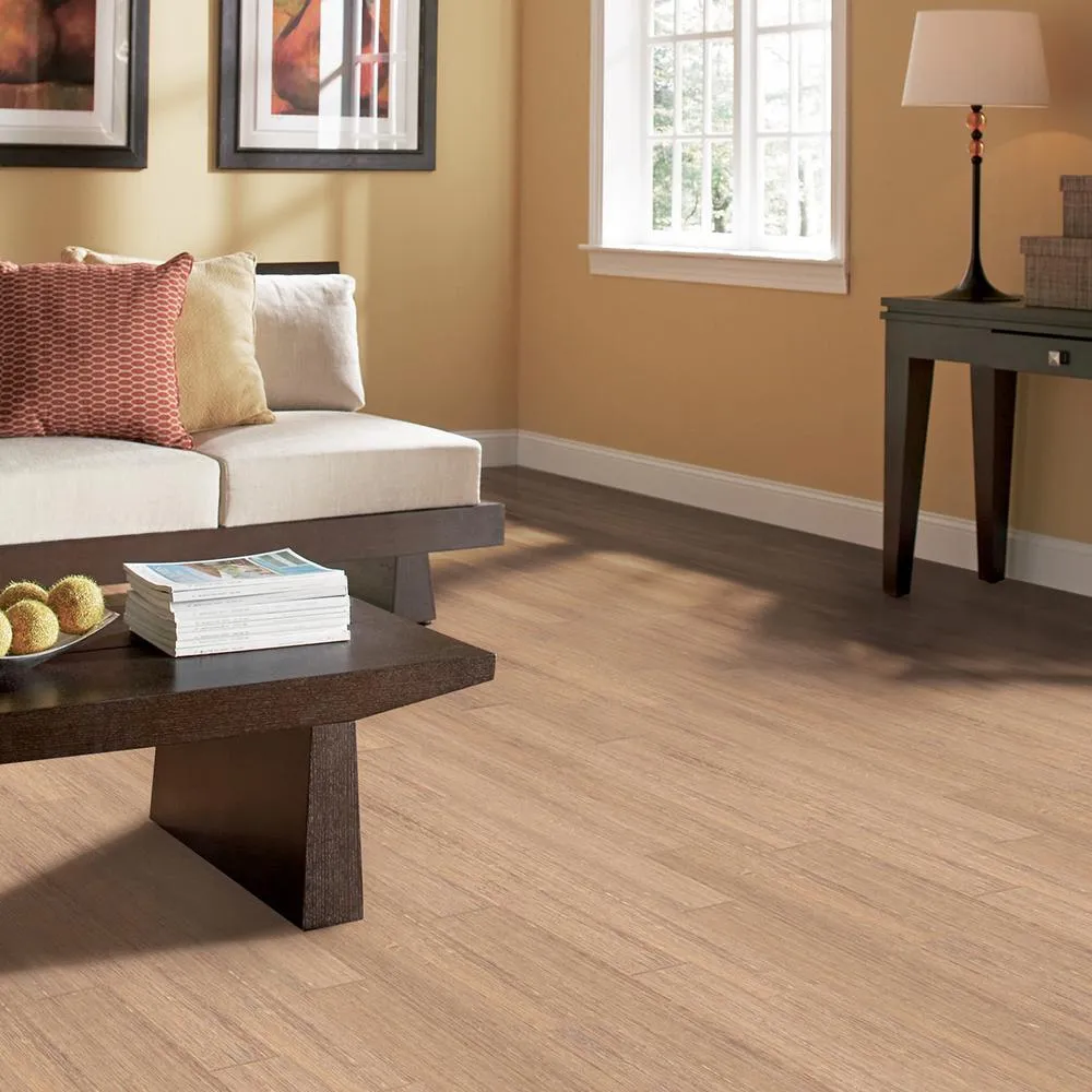 Home Legend Hand Scraped Strand Woven Ashford 1/2 in. T x 5-1/8 in. W x 72-7/8 in. L Solid Bamboo Flooring (25.93 sq. ft. / case), photo 3 of 4
