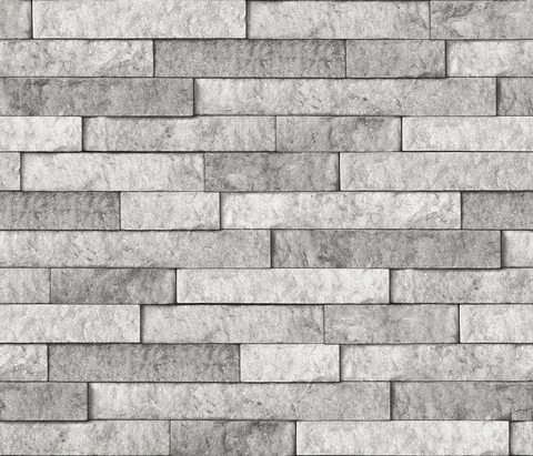 Brewster Grey Stone Peel & Stick Backsplash