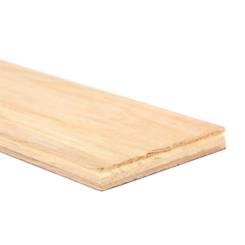 Bruce American Originals Coastal Gray Oak 3/4 in. T x 5 in. W x Varying L Solid Hardwood Flooring (23.5 sq. ft./case), photo 7 of 12