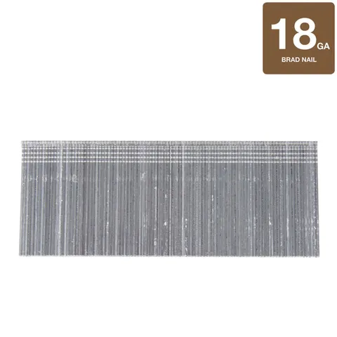 18 Ga. X 2 in. L Electro Galvanized Steel Brad Nails 1000 pk 1 lb