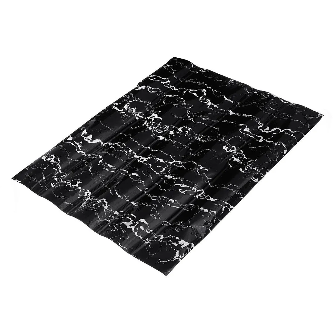 KWANSHOP Countertop Covers Peel and Stick Wallpaper Self Adhesive Marble Wall Paper Roll Kitchen Countertop Marble Adhesive Paper Table Desk Cover Bathroom Vanity Decor Waterproof, photo 4 of 5