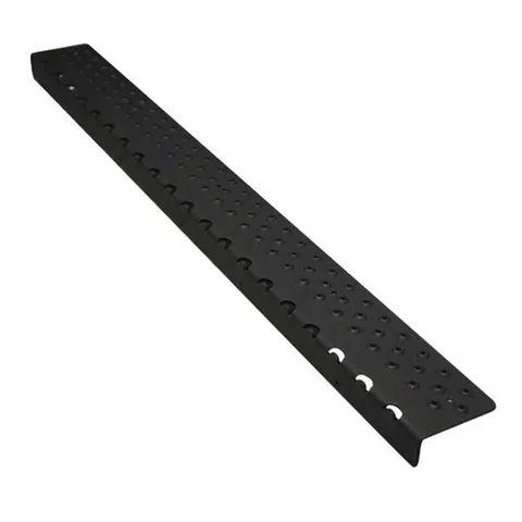 2.75 in wide · 30 in long Powder Coated Black Aluminum Stair Tread