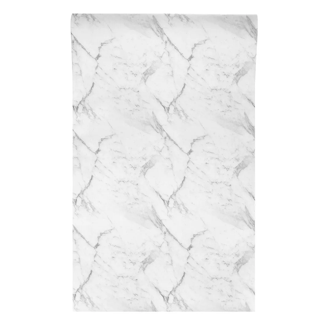 Stoneway 17.7" x 32.8' Marble Counter Top Covers Peel and Stick Wallpaper for Kitchen Cabinets Shelf Liner Self Adhesive Removable Wallpaper for Living Room Bathroom Wall Decor, photo 6 of 9