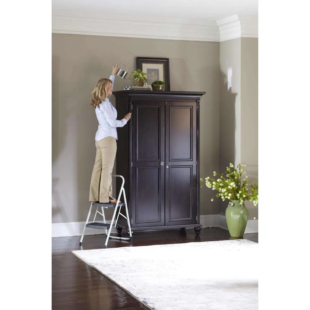 Cosco 34.646 in. H X 17.323 in. W X 22.84 in. D 200 lb. capacity 2 step Steel Large Step Stool, photo 5 of 6