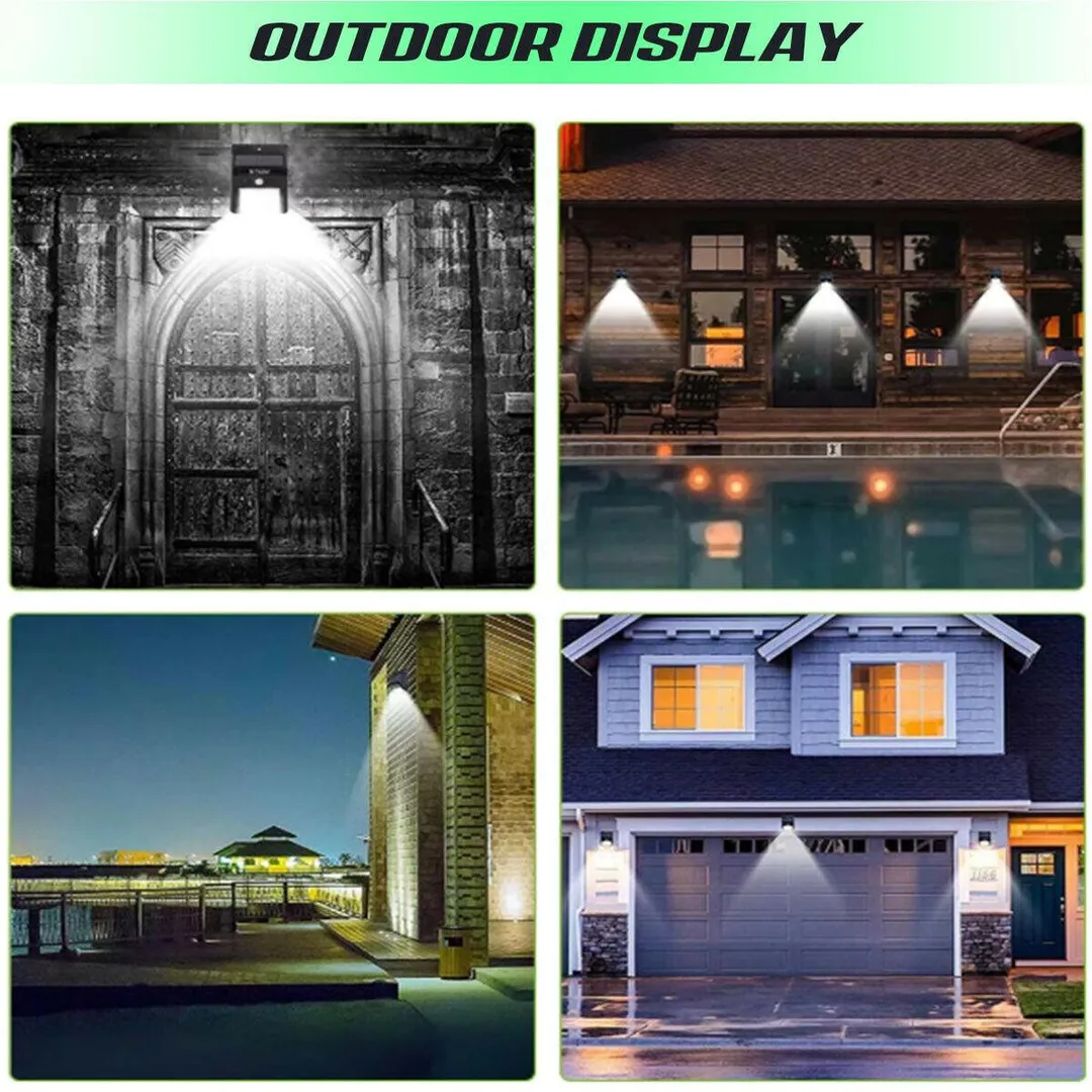 UGTPD Solar Wireless Motion Sensor Lights, 20 LED Flood Lights, IP65 Waterproof Wall Lights Security Lights for Outdoor Garden, Patio, Yard, Deck, Garage, Driveway, Fence Easy-to-Install, photo 8 of 9