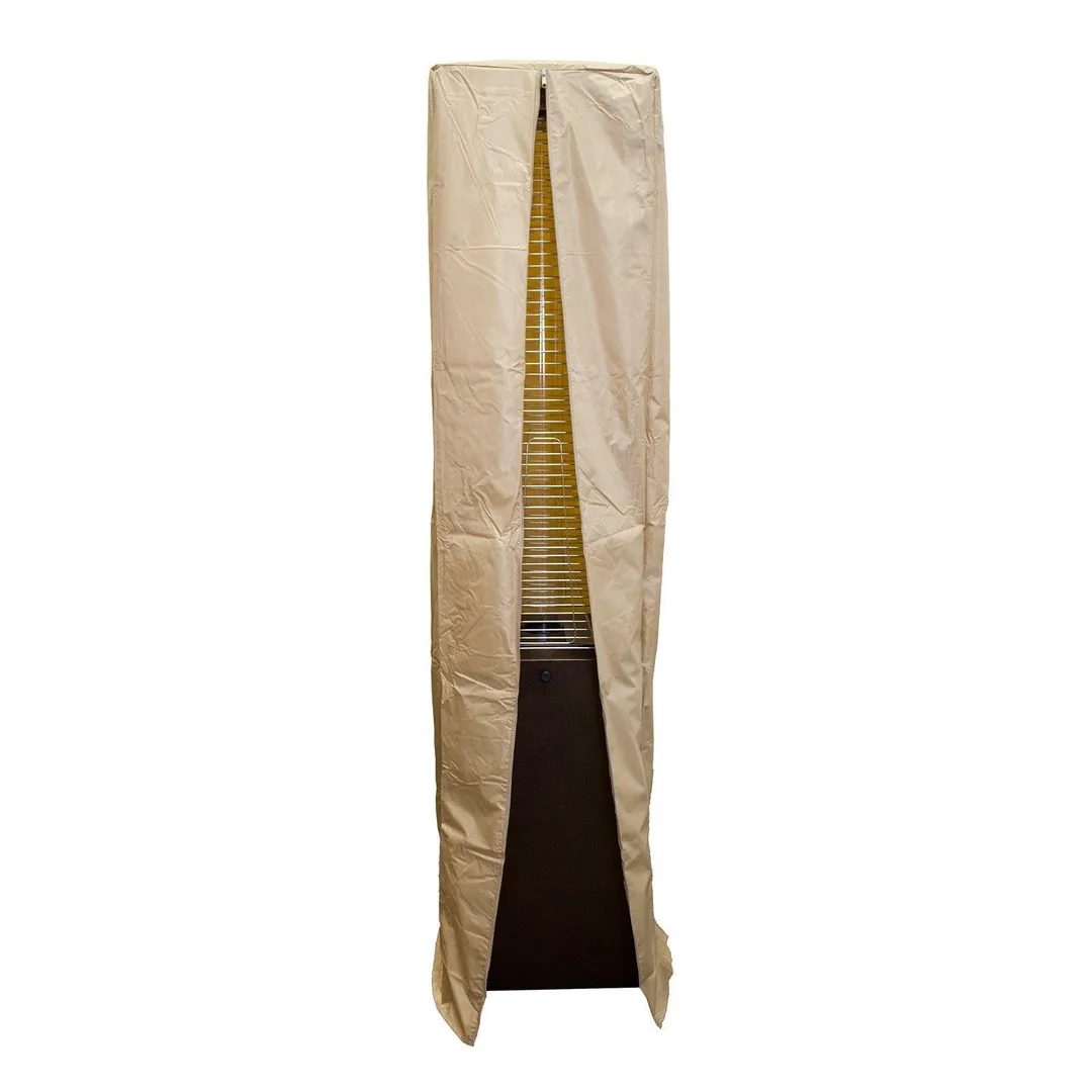 Hiland AZ Patio Heaters Square Glass Tube Patio Heater Cover in Silver, photo 3 of 3