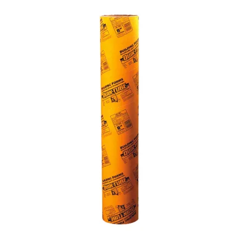 Quik-Tube Cardboard Concrete Building Form Tube 4 ft long · 8 in deep