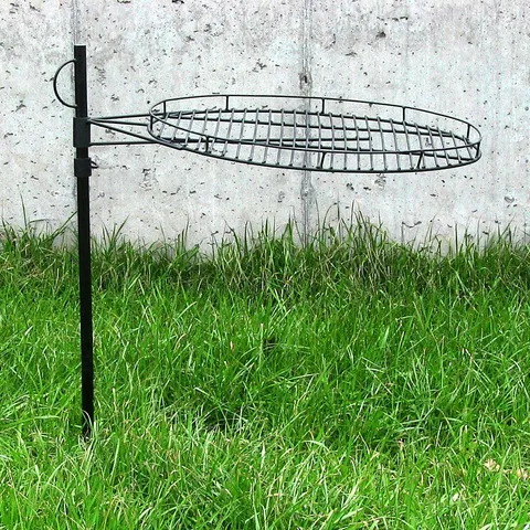 Sunnydaze Cooking Grate for Fire Pit Steel Height-adjustable - 24" Diameter