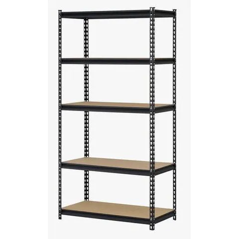 Muscle Rack 36 in wide · 18 in deep · 72 in high Five-Shelf Steel Shelving Unit