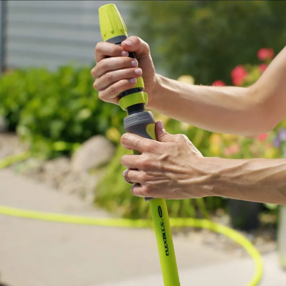 Flexzilla Garden Hose with SwivelGrip, 5/8 in. x 50 ft., Heavy Duty, Lightweight, Drinking Water Safe - HFZG550YWS (Packaging May Vary), photo 10 of 11