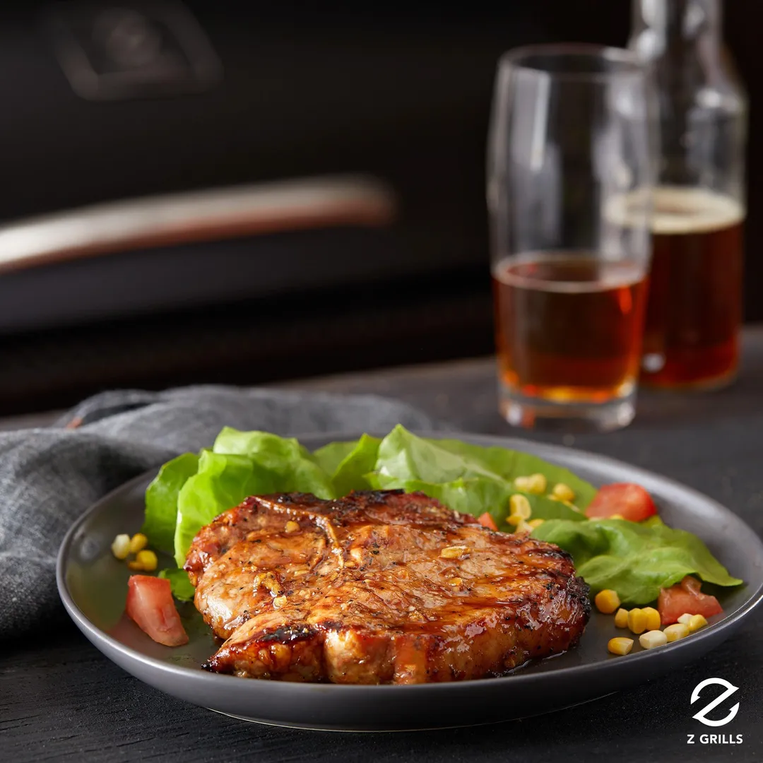 Z GRILLS Wood Pellet BBQ Grill and Smoker with Digital Temperature Controls and Free Patio Cover, photo 7 of 10