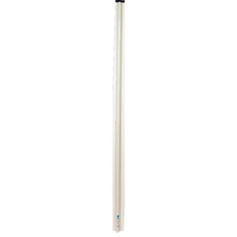 96 in long · 1-1/4 in deep Powder Coated Steel Closet Rod
