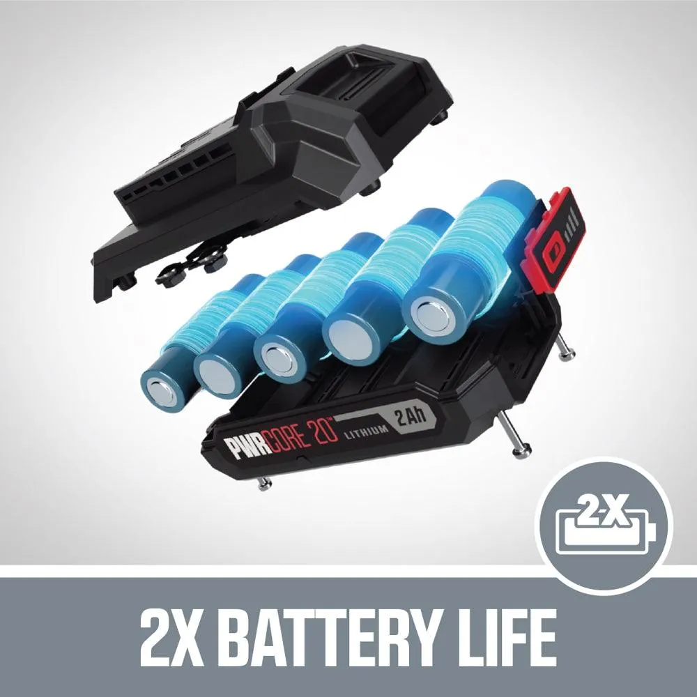 SKIL PWRCore 4-Tool 20V Cordless Combo Kit with (2) 2.0Ah Lithium-Ion Batteries and Charger, CB739601, photo 3 of 16