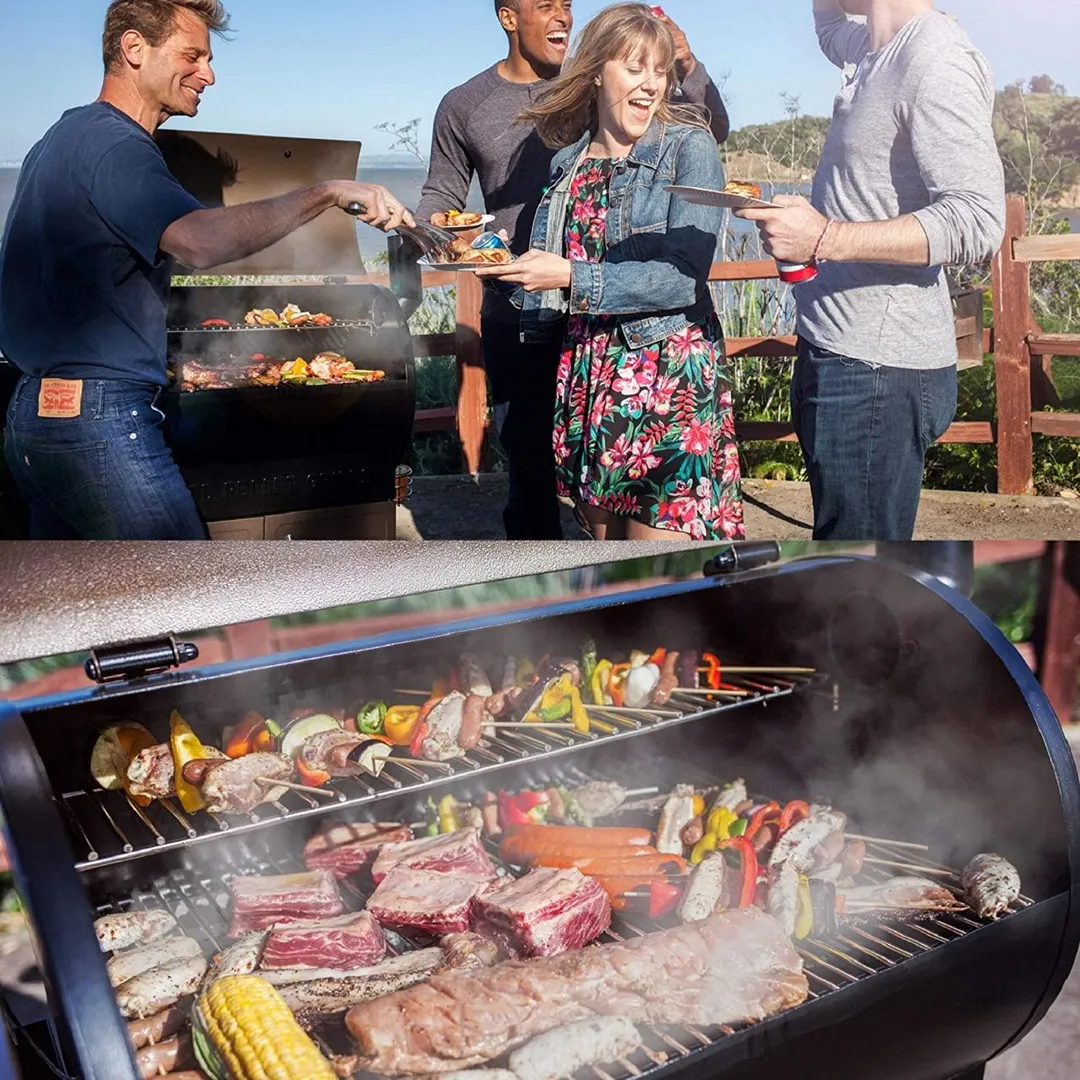 Z Grills 550A Smart Wood Pellet Grill 6 in1 Outdoor BBQ Smoker 590 SQ Inches Cooking Area, photo 4 of 7