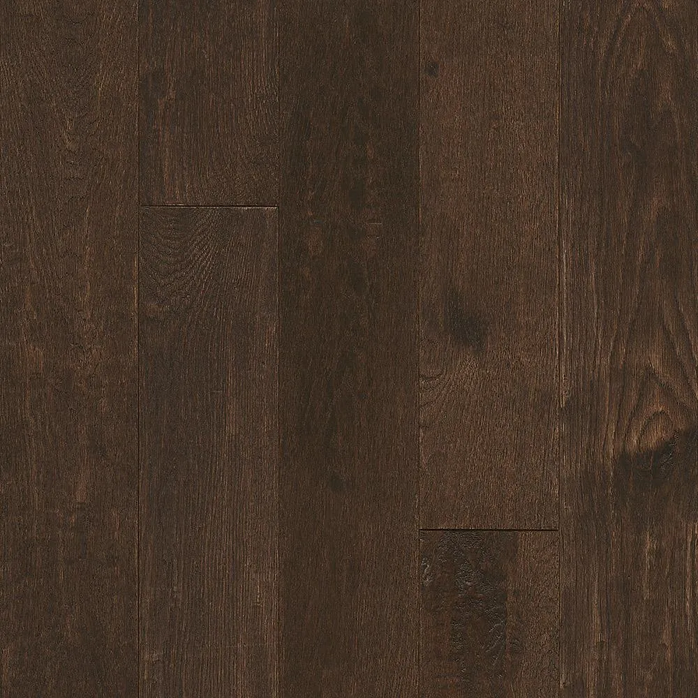 Bruce Revolutionary Rustics Oak Oakleaf Brown 3/4 in. T x 5 in. W x Varying L Solid Hardwood Flooring (23.5 sq.ft./case), photo 21 of 23