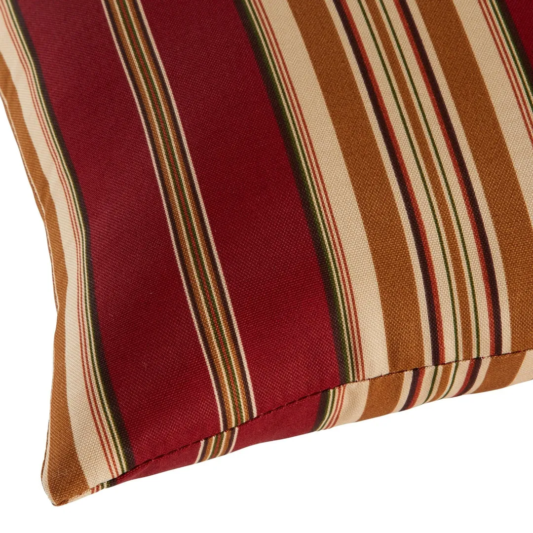 Roma Stripe 19 x 12 in. Outdoor Rectangle Accent Pillow, Set of 2, photo 3 of 4