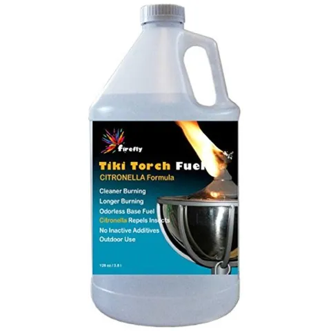 Tiki Torch Fuel w/Citronella Oil - Long Burn - Less Smoke -1 Gallon