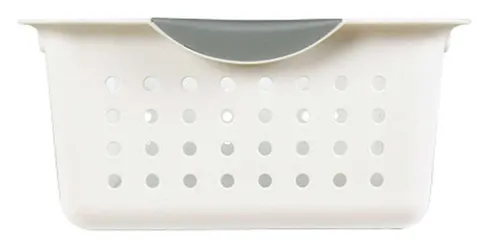 Sterilite 5 in high · 10.75 in wide · 13.75 in deep Stackable Storage Bin