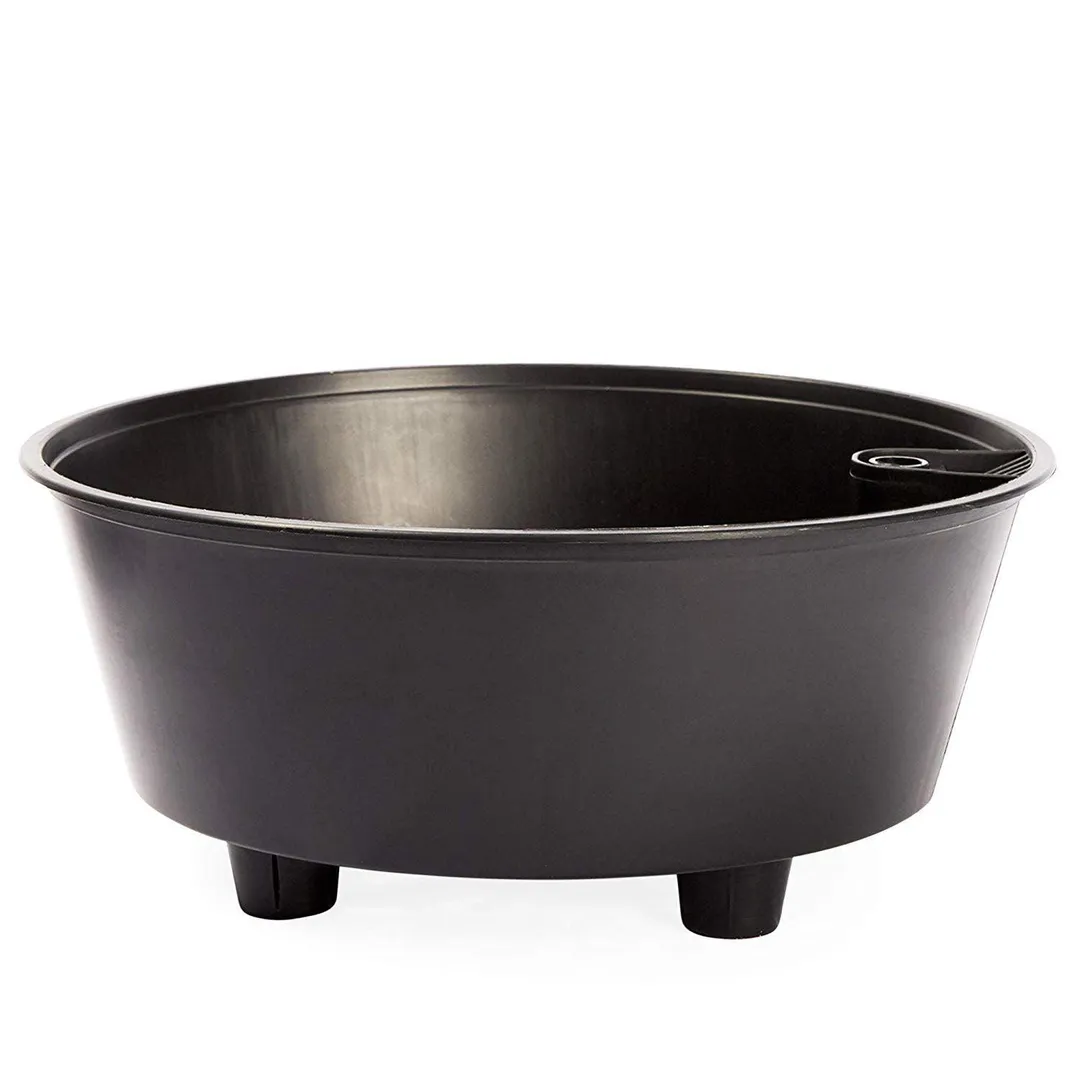10" Self Watering Pot Planter for Indoor and Outdoor Plants Flowers African Violets Orchids Herbs, Black, photo 3 of 6