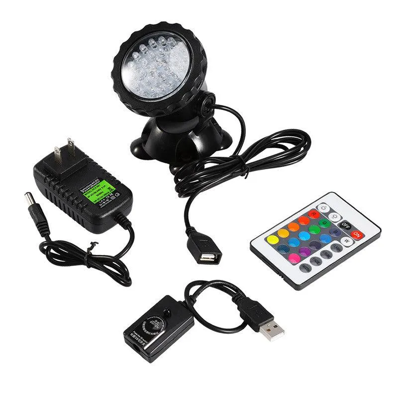 Walfront Outdoor LED Flood Light 36-LED Waterproof Security Lights Submersible Spotlight for Home Garden Patio Deck Driveway Area Lighting, photo 3 of 11