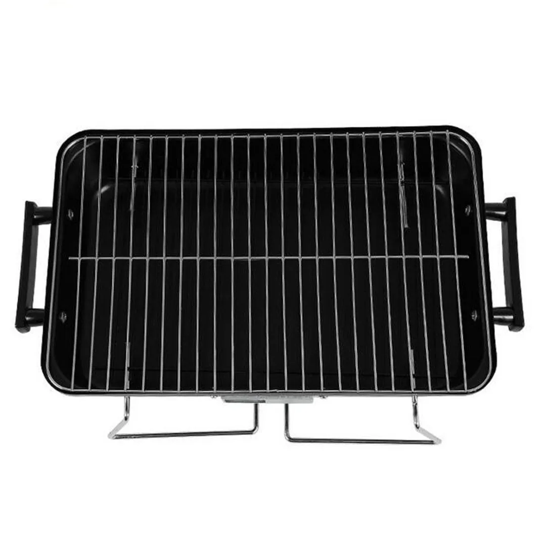 Portable Barbecue Charcoal Grill BBQ Stainless Indoor Outdoor Cooking Grill Set, photo 4 of 9