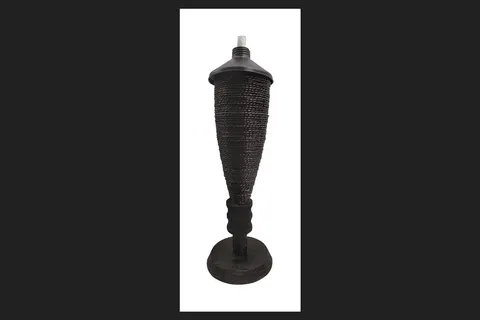 Bamboo Brown Outdoor Table Torch