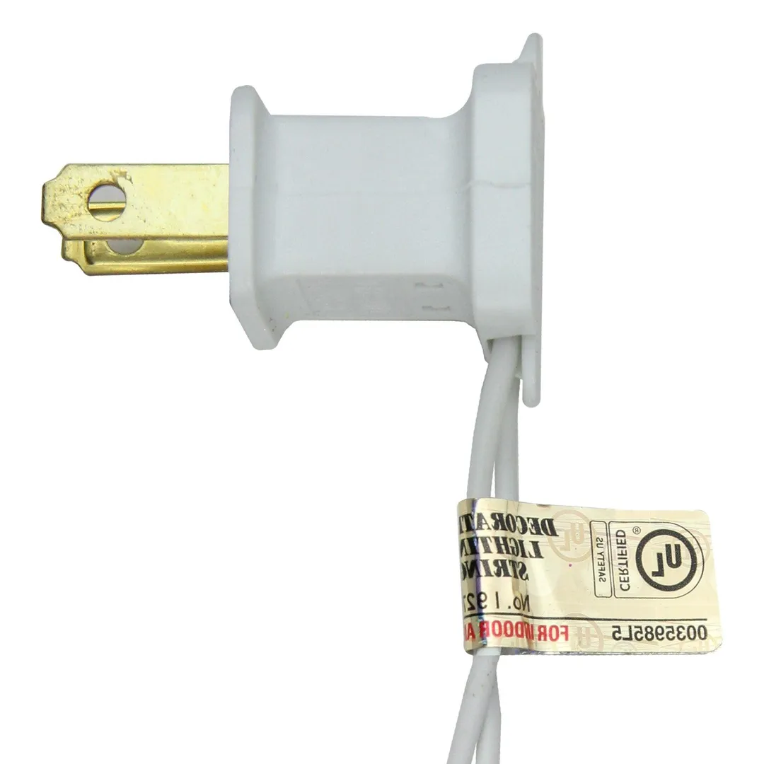 Brite Star Set of 50 Pure White LED G12 Berry Christmas Lights 4" Bulb Spacing - White Wire, photo 3 of 3