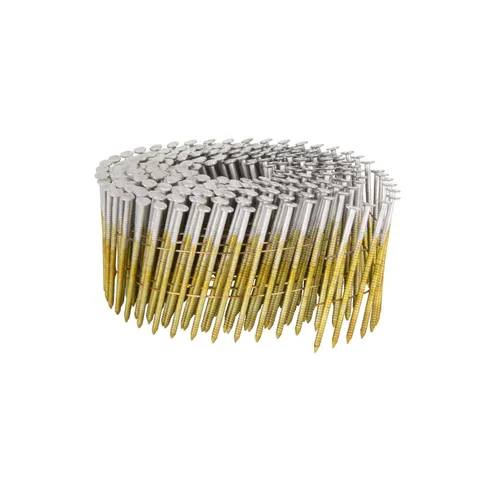 2-1/4 in. Wire Coil Siding Nails 15 deg Ring Shank 900 pk