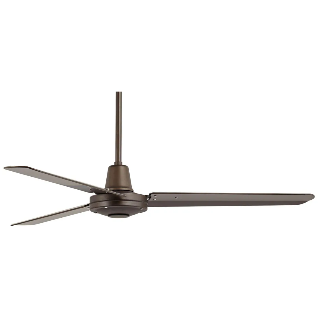Casa Vieja 52" Casa Vieja Industrial Outdoor Ceiling Fan with Remote Control Oil Rubbed Bronze Damp Rated for Patio Porch, photo 6 of 7