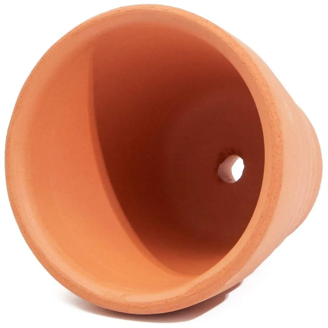 10 Packs 1.5" Terra Cotta Pots, Mini Small Terracotta Flower Clay Pots Planters Ceramic Pottery Nursey Indoor Outdoor Gardening for Cacti & Succulent Plants, Brown, 1.5 inches, photo 5 of 6